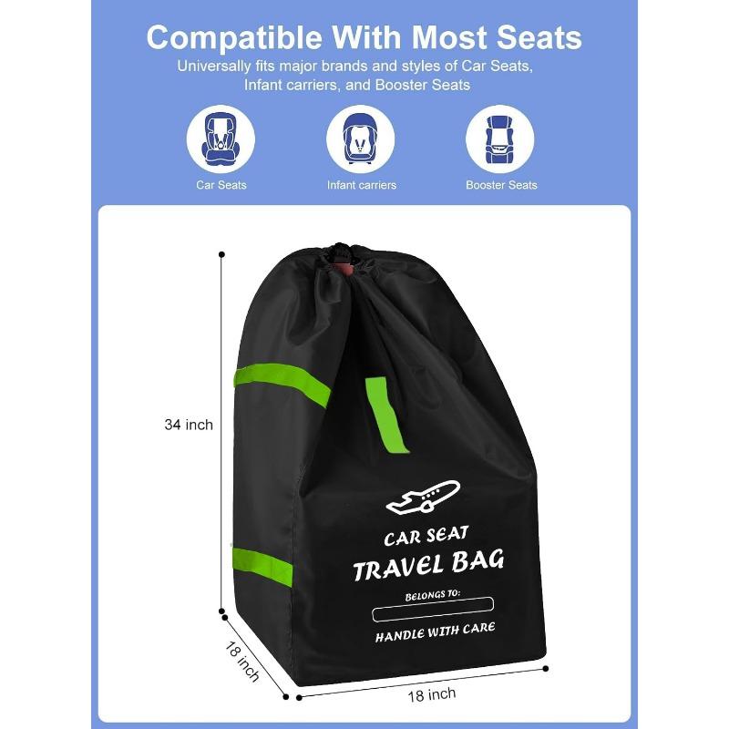 Baby Stroller Universal Dust Bag Pram Travel Bag with Shoulder Belt Kindergarten Carts Accessories Walker Cribs Bags