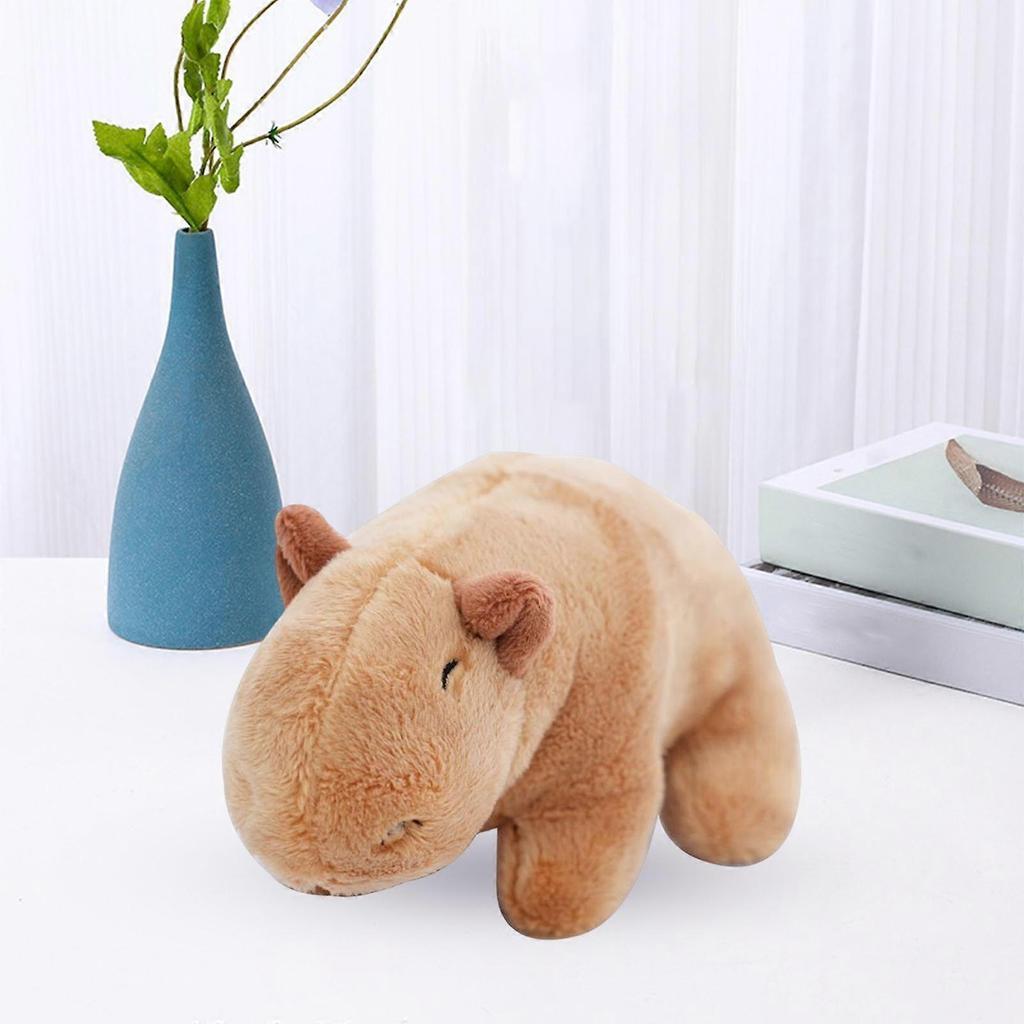 4x Snuggling Capybara Toy Wildlife Animals Cuddly Huggable for 6.69inch