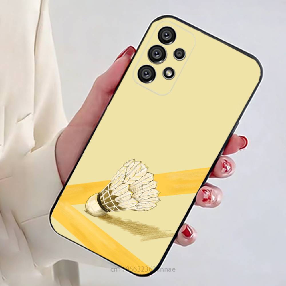 Sport Badminton Coole Handyhülle Für Samsung Galaxy A54,34,24,73,53,52,52S,04S,04E,A72 Hülle