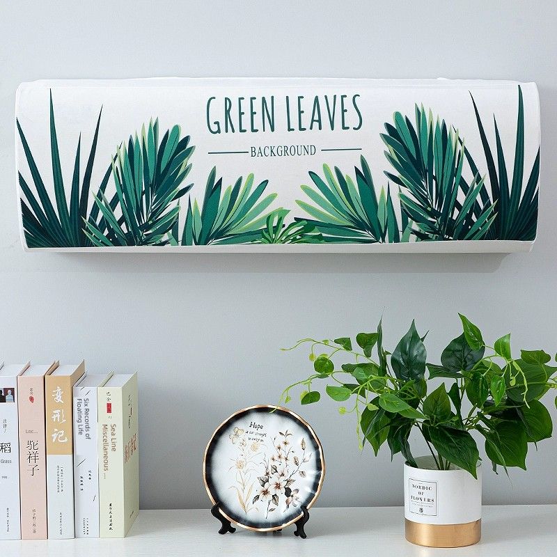 

Скандинавский чехол для кондиционера все включено Подвесной пылезащитный чехол для кондиционера 1.5 л.с. 2P принт Простая тканевая накидка для кондиционера в спальне Greens 4 Full Package 1-1.5p (80cm long) Neutral