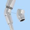 Top Spray Shower 30 Adapter Copper Shower 150 Fixed Elbow G1/2 Universal Interface Shower Arm Extension Connector