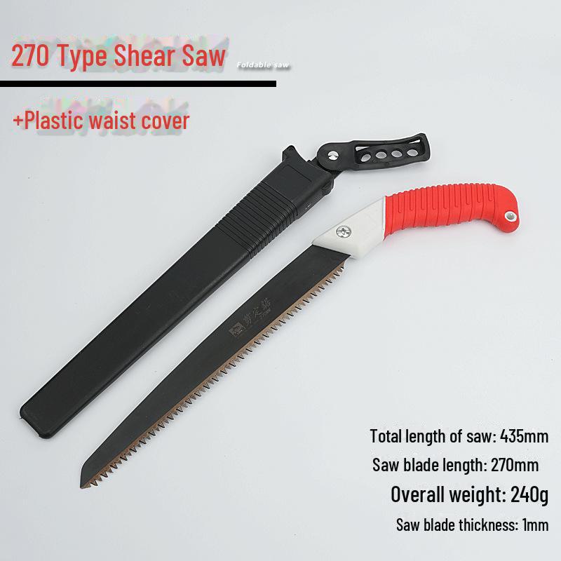 Multipurpose Folding Saw: Tree, Wood, and Fruit Pruning Tool