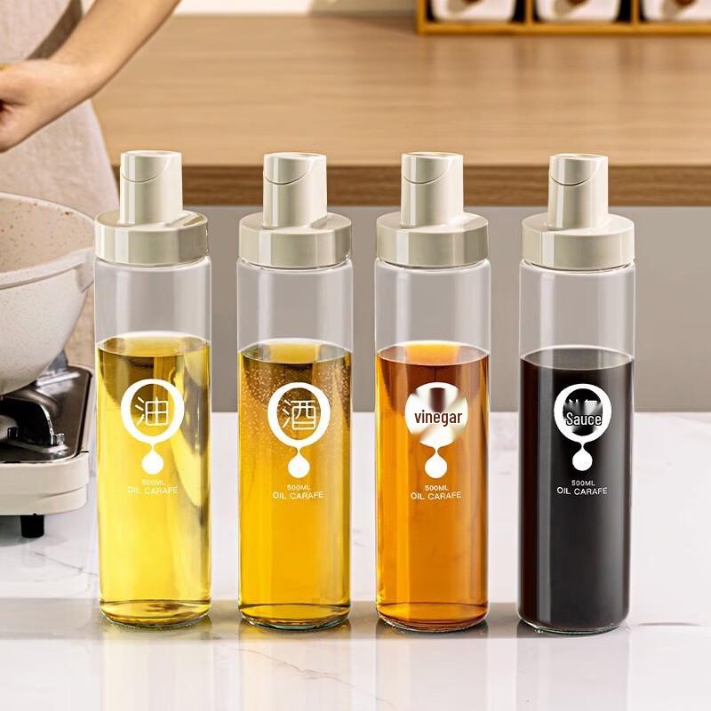 Changbaosen Automatic Open/Close Glass Oil Dispenser Set