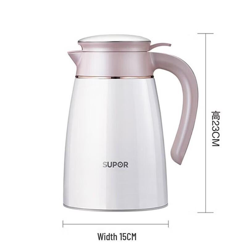 Supor 304 Stainless Steel Vacuum Thermal Carafe