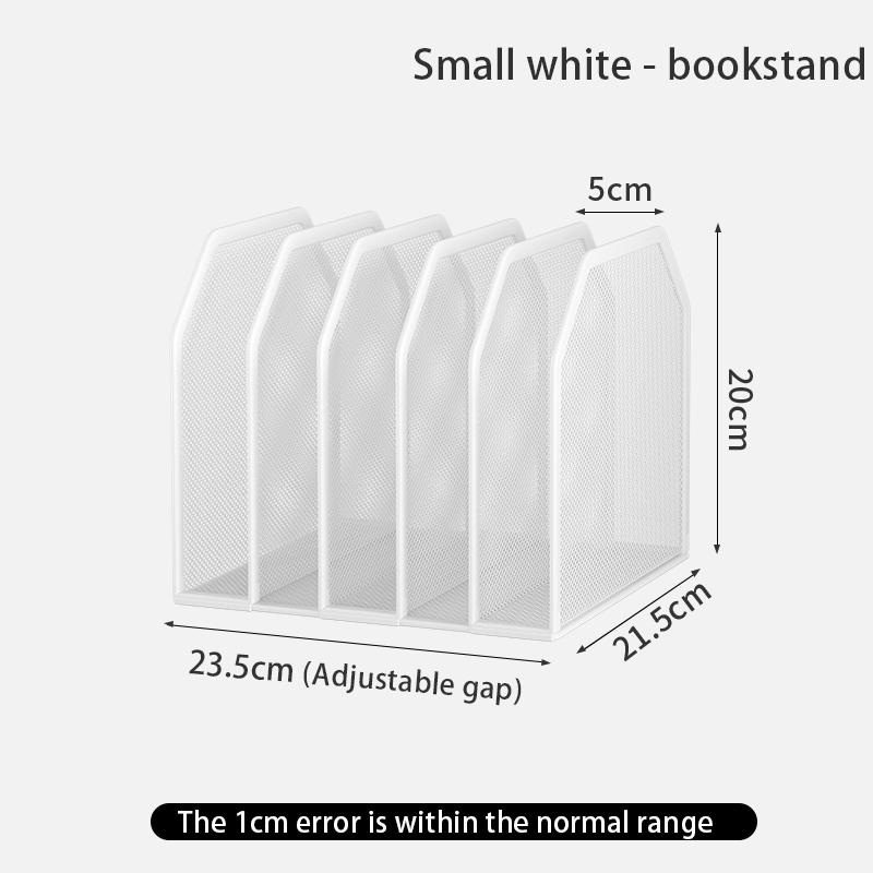 Black Metal Desk File OrganizerMultifunctional Storage with Fine Rounded EdgesDurable Material StiffnessSpace Saving Office 3190₽
