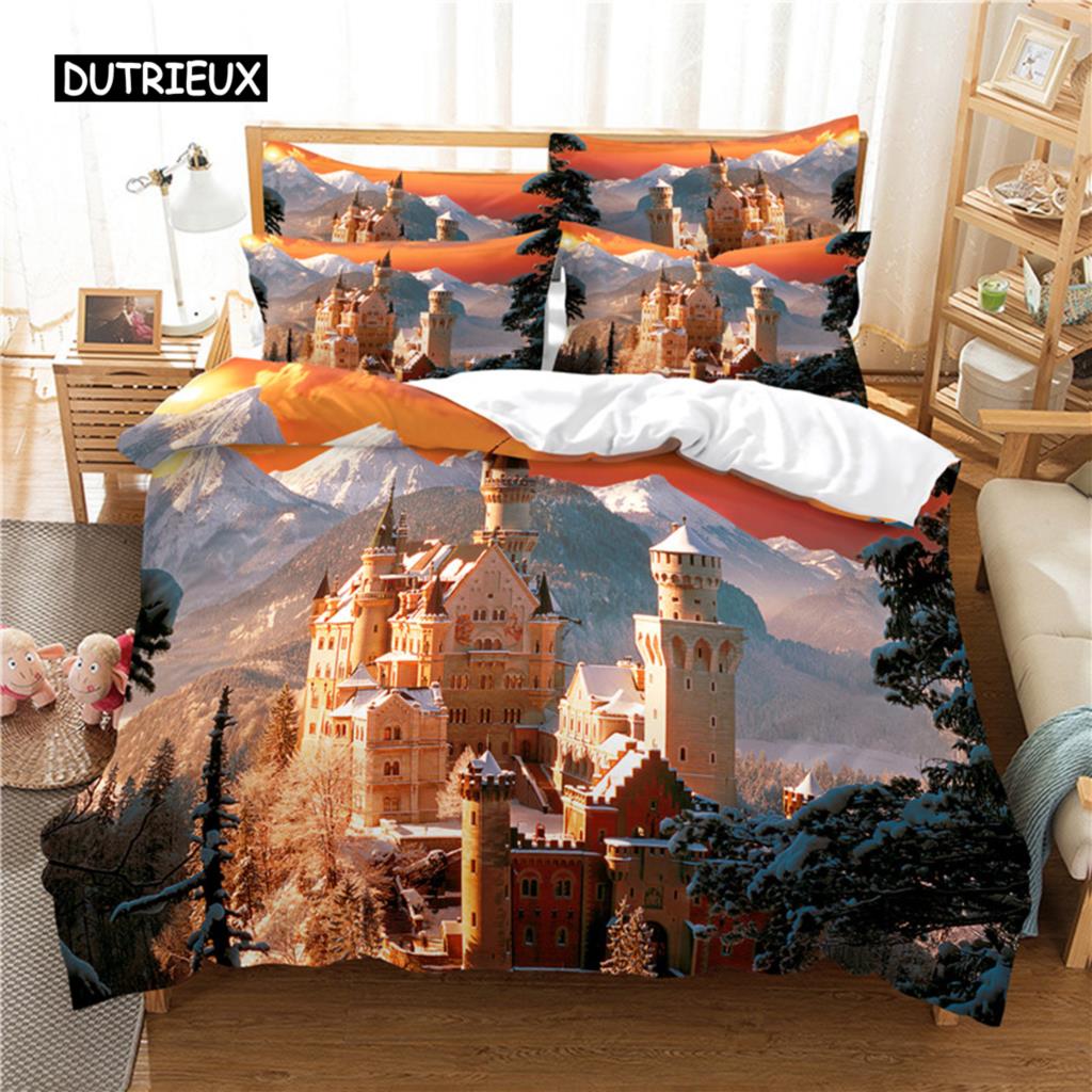 Eiffel Tower Bedding Set Duvet Cover Sets 3d Bedding Digital Printing Bed Linen Queen Size Bedding Set Fashion Design