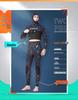 3MM Two-Piece Hooded Wetsuit Set: Long Sleeve Spearfishing, Scuba, Surfing, Snorkeling Suit