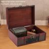 Caja de Almacenamiento de Madera Vintage Tamaño Pequeño Caja Organizadora para Libros y Joyas
