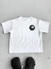 2025 Summer American Streetwear 7 Printed Short Sleeve INS T-shirt Men Women Y2k Harajuku Couple Casual Loose Tee Cotton Tops