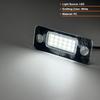 For Audi C72Pcs LED Number License Plate Light For Audi A8 S8 Quattro D3 4E2 4E8 2002-2010 Replace OEM 4E0943021