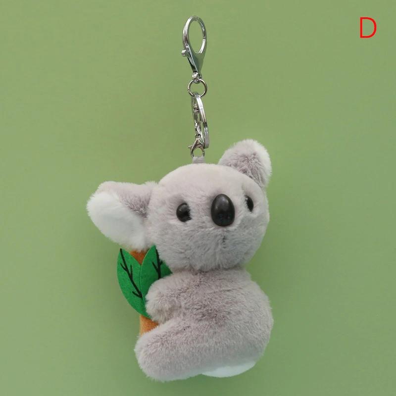 

Fashion Cute Doll Kola Keychain Keyring Plush Toy Koala Bear Key Chains DIY Jewelry Accessories Bag Pendant Novelty Gift Charms