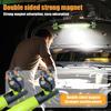 Magnetic LED Work Light Rechargeable Portable Maintenance Work Lights IP65 Waterproof Digital Display Flashlight For Car Repair