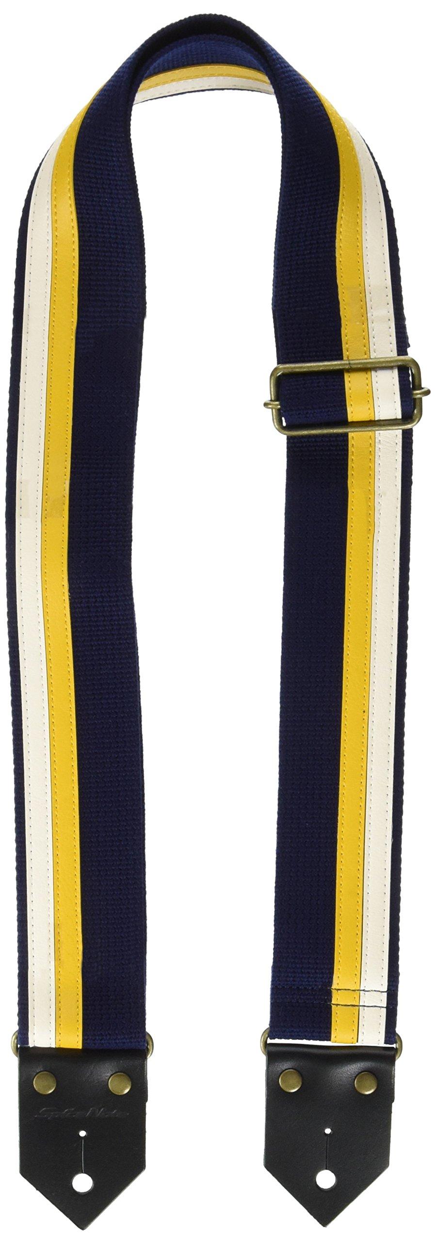 

Spice Note Guitar Strap Navy ES-C5022/AWY Yellow/White