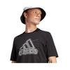 T-shirt - Adidas - Growth Badge Graphic IN6258 - Noir - 100% coton - Manches courtes