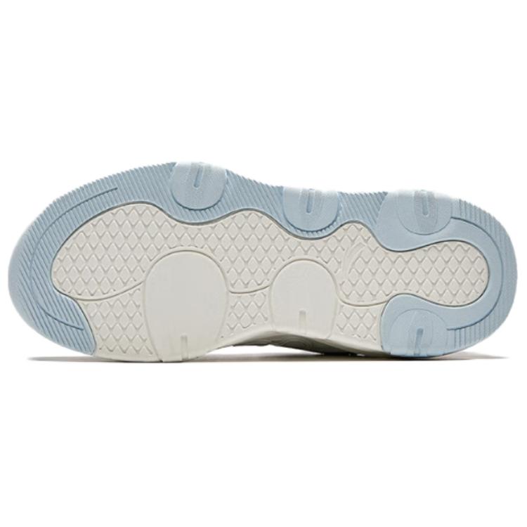 Anta Milkshake 2 Comfortable Versatile Wear-Resistant Height-Increasing Low-Top Casual Shoes Women sneaker White Gray 122548881-3