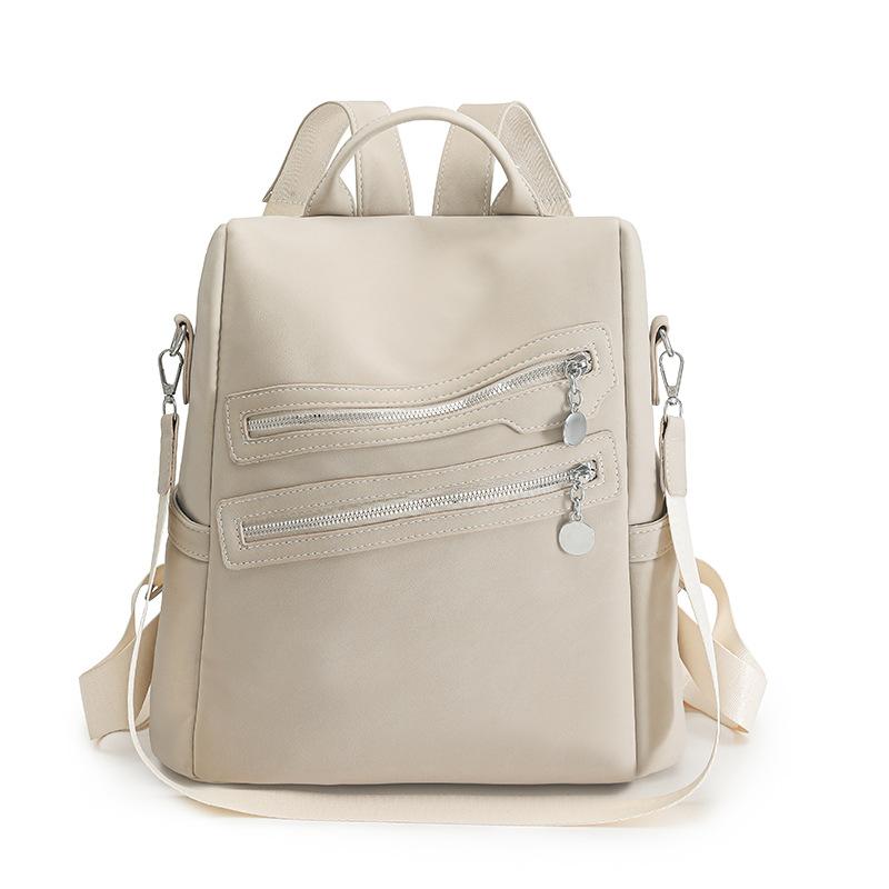 Retro Large Capacity School Bag Multi-function Shoulder Bag Women's Travel Backpack