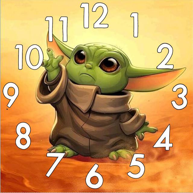 Clock AB Diamond Painting Kit 5D DIY Diamond Embroidery Handmade Art Children's Gift Crafts Home Decoration