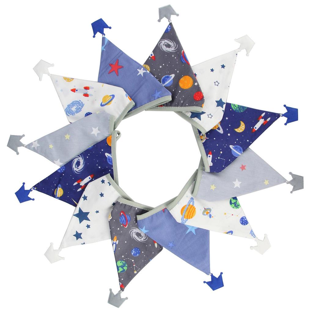 Nordic Style Cotton Triangle Banner - Tent, Wedding, Kindergarten Decoration