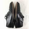 USED/80s-90s Vintage Made in USA Full Brogue Long Wingtip Shoes Black size 10.5D/B 28.0-28.5 Men's