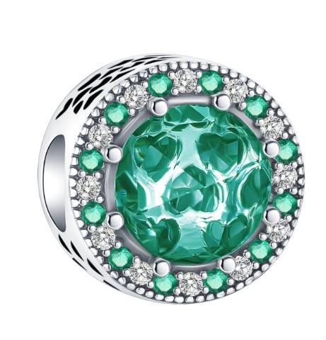 925 Silver Colorful Cat's Eye Charms Crystal Butterfly Beads Pendants Fit Bracelets Necklaces DIY Jewelry Gift