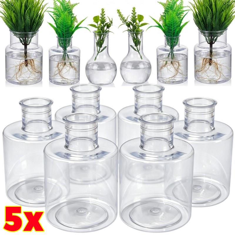 Desktop Hydroponic Vase Home Decorative Plant Cultivation Bottles Office Green Plant Rooting Container Flower Arrangement Vase