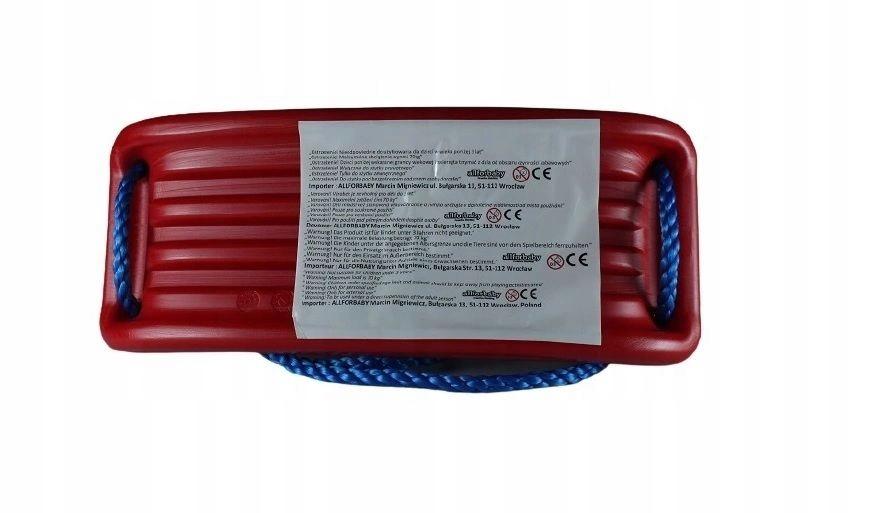 Solid Red Multi Plastic Swing