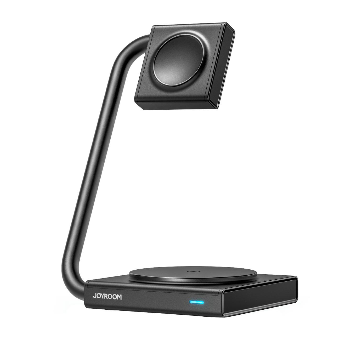 Carregador sem fio dobrável duplo Joyroom JR-WQN05 de 15 W - compatível com MagSafe/Qi, preto