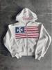 Unisex Mikina s kapucí a vyšívanou nášivkou s písmenem - Streetwear Hoodie