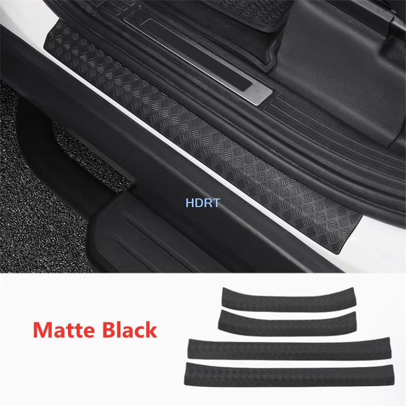 For Land Rover Defender 90/110/130 2020 + Car Styling Door Sill Threshold Scuff Welcome Pedal Cover Accessories Exterior Sticker