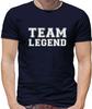 Team Legend - Maglietta Uomo - Gladiatore Nome Del Gioco Televisivo Contendente