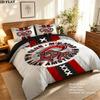 Custom Afc Ajax Bedding Quilt Set Quilt Cover Pillowcase Home Decoration Birthday Gift (1 * duvet cover + 2 * pillowcase, without core)