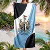 Asciugamano da Spiaggia Calcio Newcastle United Morbido Microfibra Asciugamano Estivo Asciugatura Rapida Assorbente per Spiaggia Piscina Viaggio