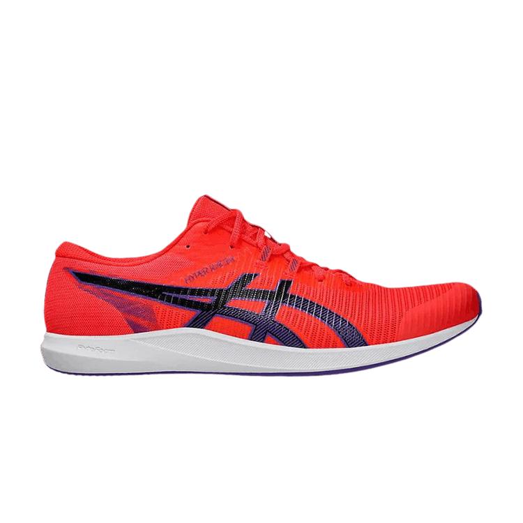 ASICS Unisex HYPER RACER Track & Field Racing Shoes Flash Red Black 1093A233-600 EU 39