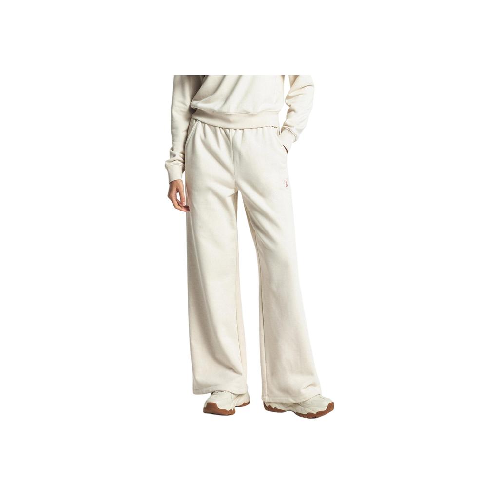 New MLB Basic Boston Red Sox Casual Pants Women's Dark Cream 3FPTB0744-43CRD