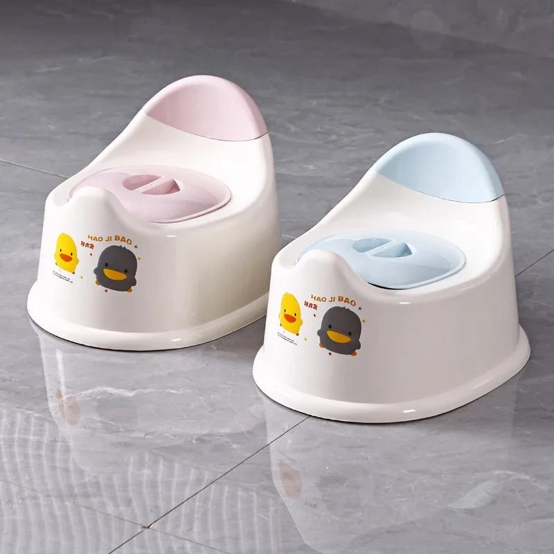 Kids Cartoon Potty Chair-Thickened Removable Inner Bucket Toilet Training Seat Toddler Urinal Suitable For Boys & Girls Toddlers