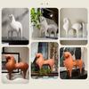 Horse Figurine Home Decor Home Office Table Top Showpiece Horse Decoration For Office Tabletop Bookshelf Decorative Objects