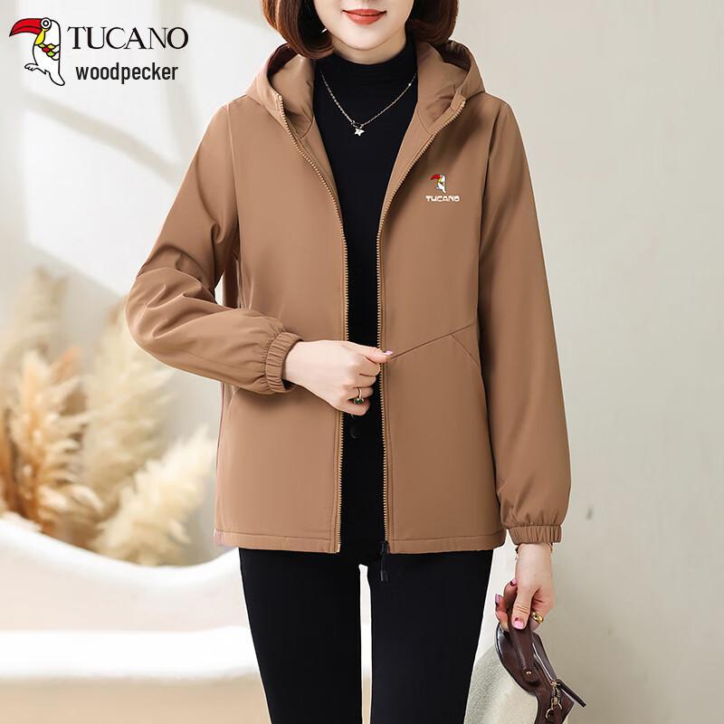 Woodpecker Women's Plush Lined Hooded Jacket