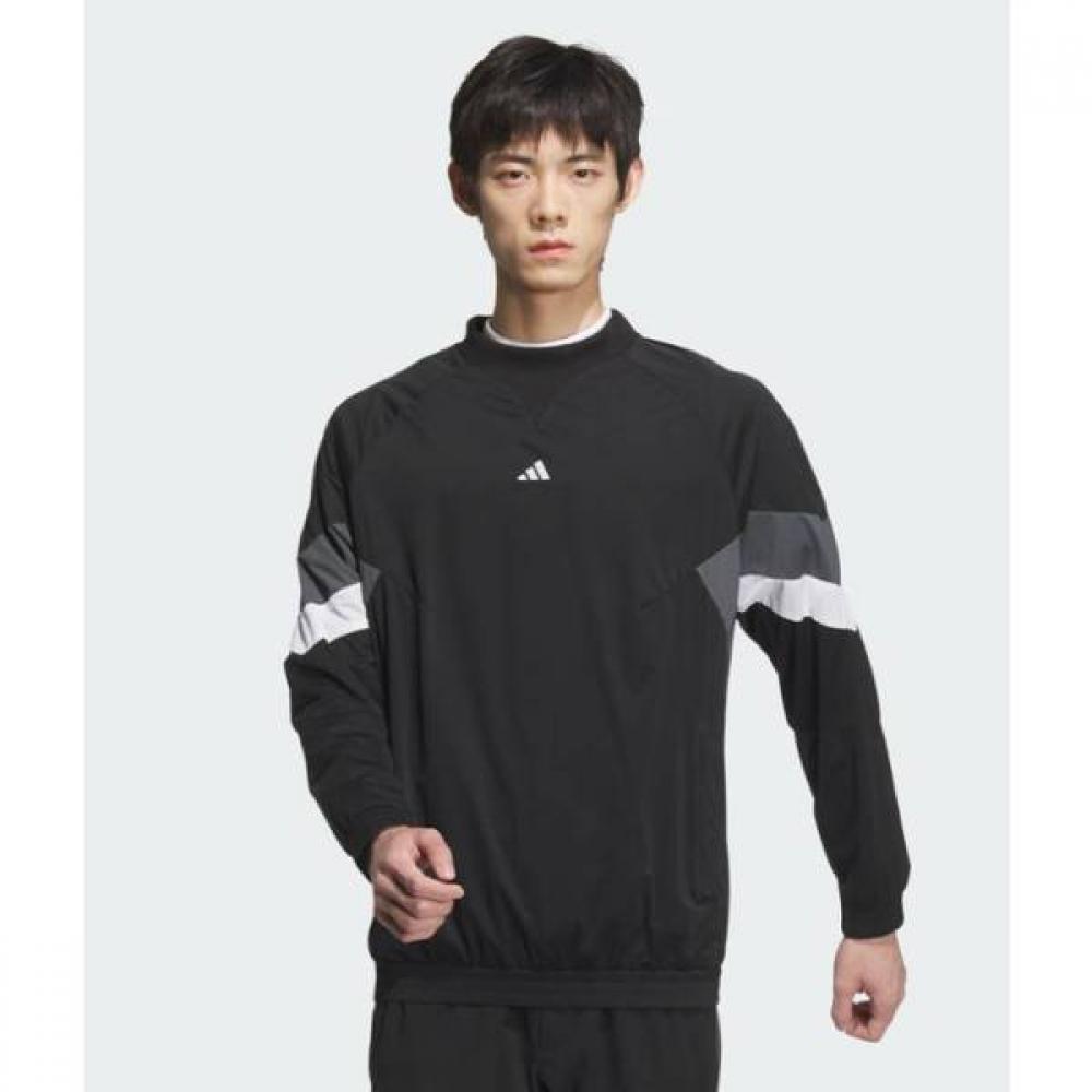 

AdidaS Golf Windlady Long Sleeve Pullover Men S Windbreaker Im7227 blacks/M