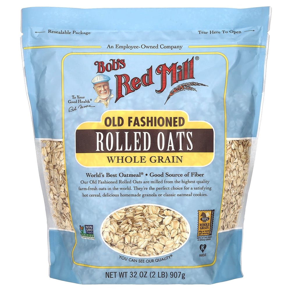 Bob s Red Mill Old Fashioned Rolled Oats Whole Grain 907g (32oz)