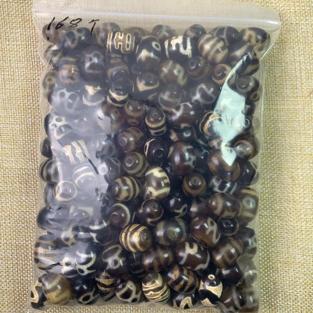 Duo Bao Da Luo 19x13.5mm Dzi Bead Pendant Necklace Bracelet DIY Accessories