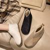 Fashion Winter Flat Ankle Boots Vintage Fashion Women's Snow Boots Waterproof Warm Suede Warm Plush Fashion Women's Casual Cotton Boots