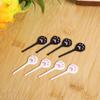 1Pc Cartoon Fruit Cat Claws Christmas For Children Cox Pick Animal Toothpick Mini Cupcake Stick Fruit Cake Dessert Bento Fork