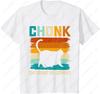 Chonk Cat Scale Meme Funny Retro Style Vintage Unisex Adult Cotton TShirt Men Women Fun Graphic Meowy Lovely Oneck Printed Tops