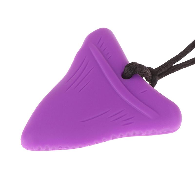 Denti di Squalo Baby Forma Dentiere Collana da Masticare in Silicone Per Autismo Mordersi Masticare Cura del Bambino Perline Senza BPA