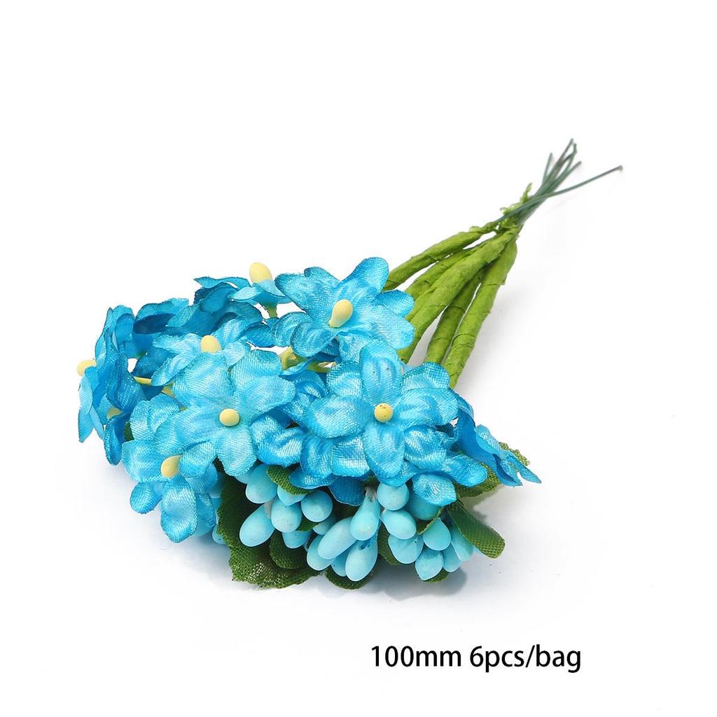 Chiffon Flower Stamens & Berry DIY Craft Accessories