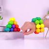 Balles 3D déformables de poche, 20 pièces, jouets pour le bout des doigts, entraînement à la poignée, anti-Stress, jouet pour les doigts