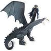 Warmtree 6 inch Realistic Dragon Model Plastic Flying Dragon Figurines Gifts for Collection