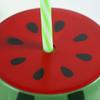 Reusable Straw Watermelon Cup Watermelon Themed Party Cups Watermelon Cup with Lid Straw Set Fun for Parties for Birthday