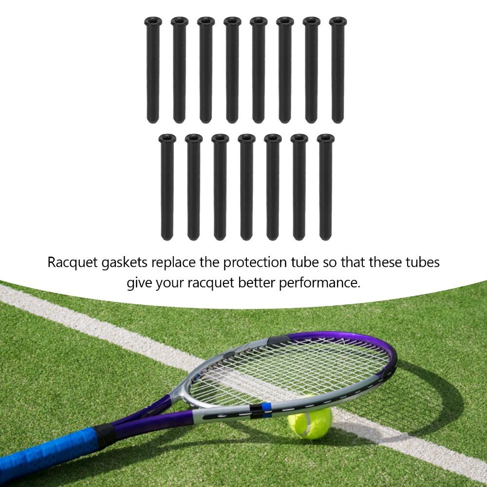 15PCS 4.0x35mm Tennis Racket Wire Protection Tube  Sports Gear Maintenance