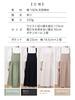 Yanuku Go La Back Cross Apron, Pullover, Water-Repellent, Cafe, Stylish Tunic, Nordic Style, Long, Solid Color, Suitable for Nursery Teachers, Plus Si
